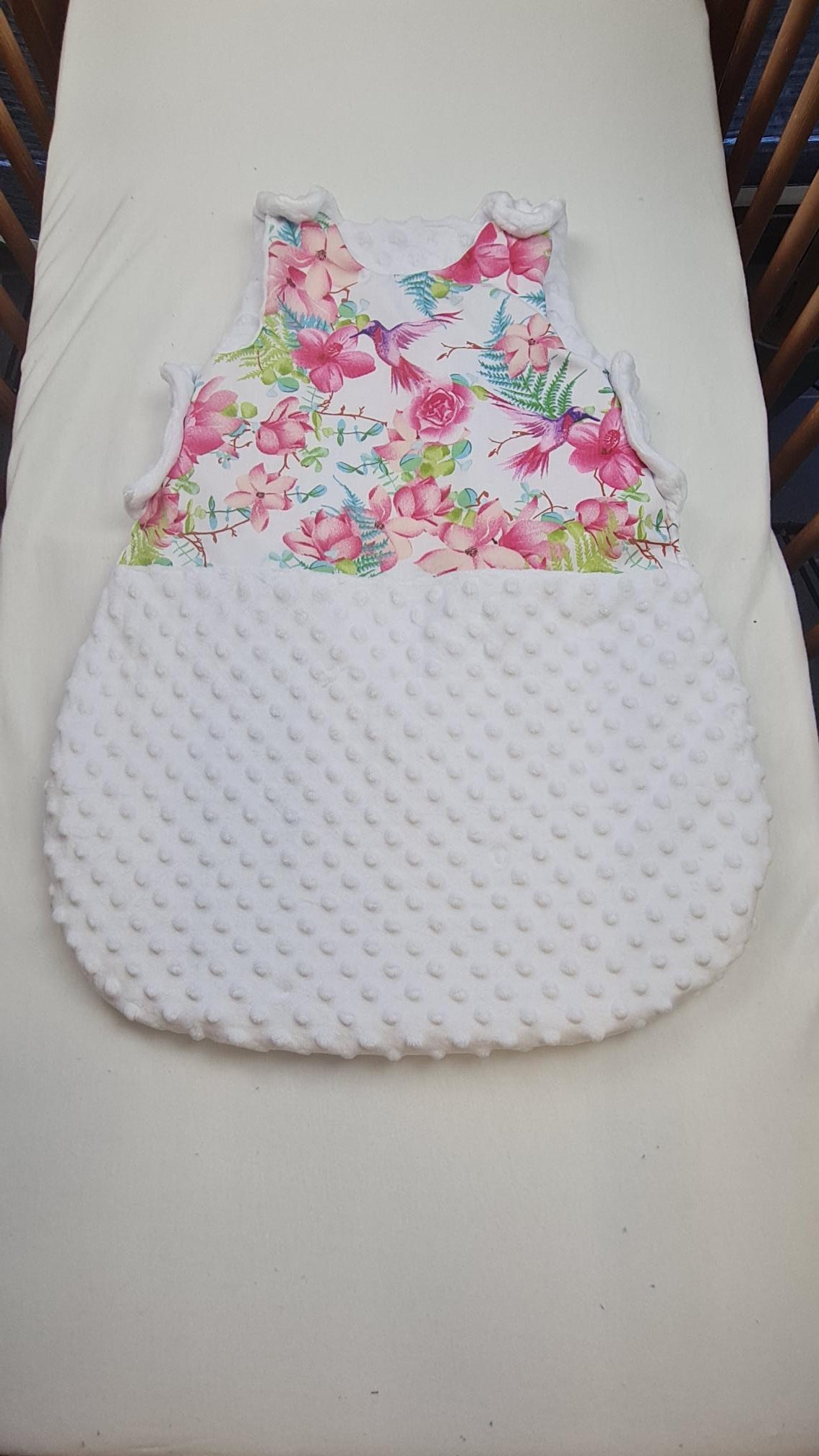 Créez Votre Gigoteuse -Minky- Bébé Personnalisée | Fille | 0-6m ou 6-12m - Calincaline.be