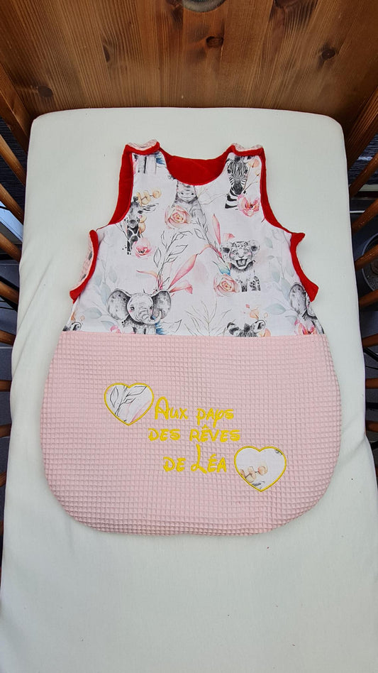 Créez Votre Gigoteuse Bébé Personnalisée | Fille | 0-6m ou 6-12m - Calincaline.be