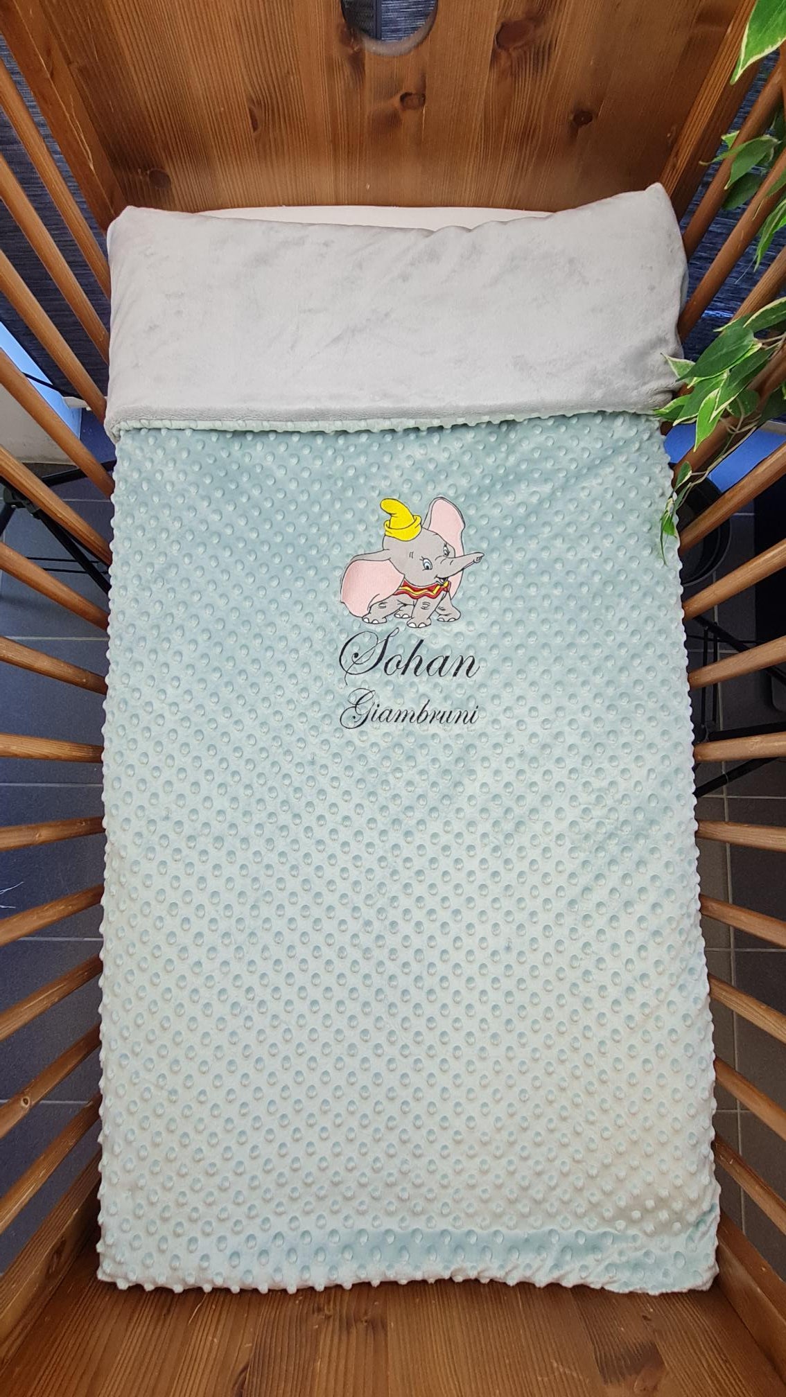 Créez Votre Couverture Personnalisée 90cm x 140cm | Double Minky | Garçon