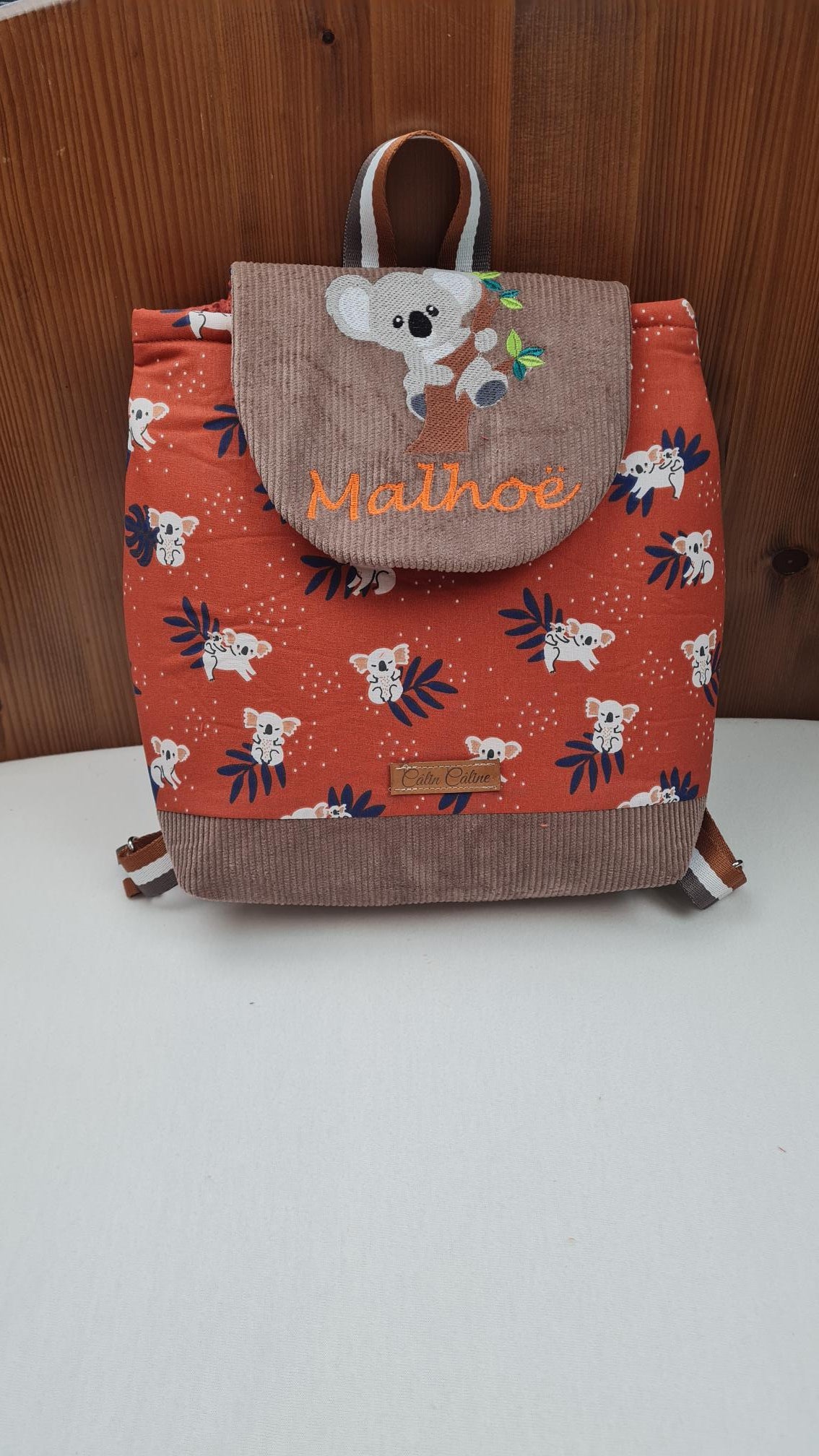 Créez Votre Sac à dos bébé -Vuli- Personnalisé | 0-3 ans Garçon | 28x23 cm