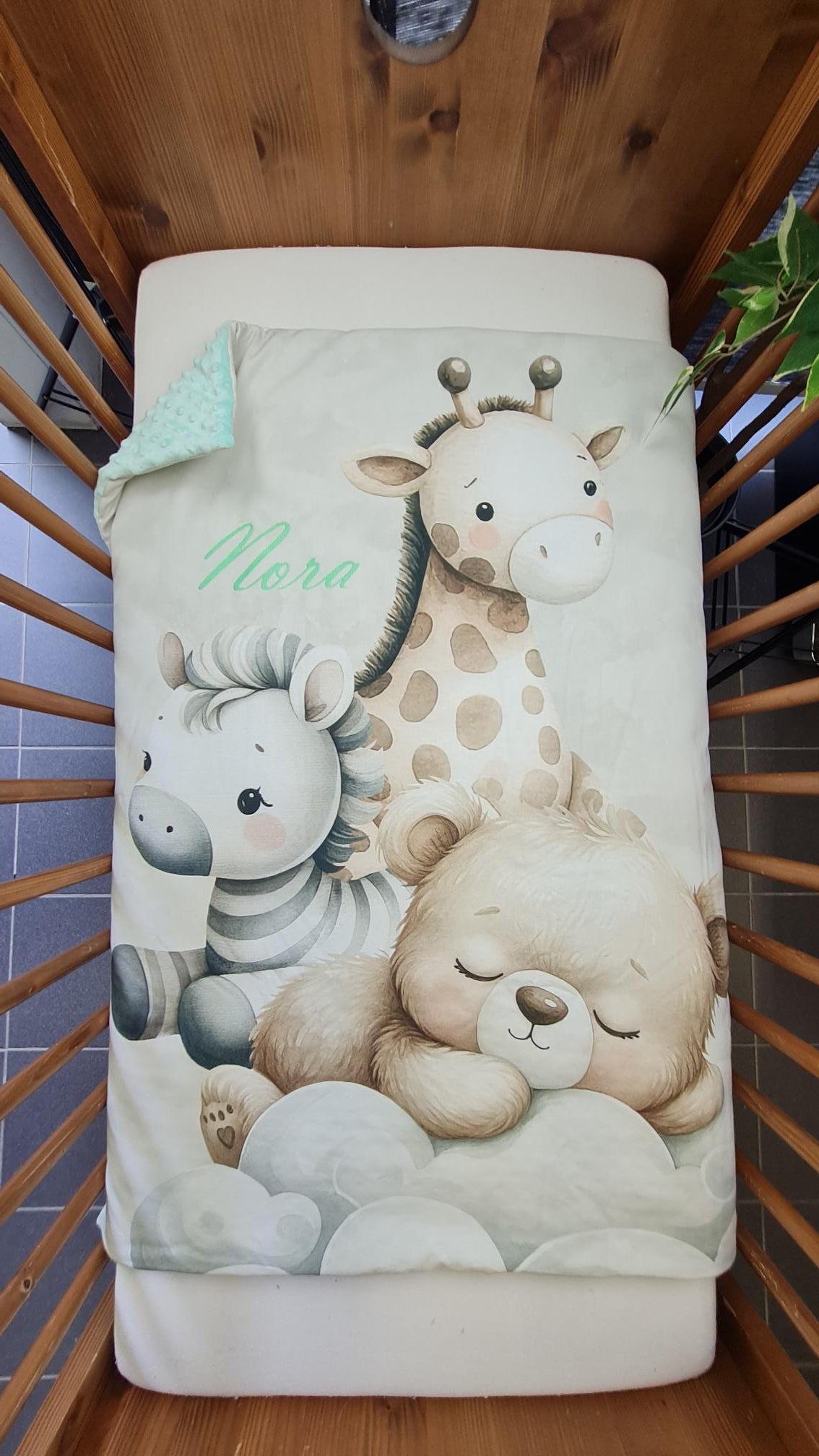 Couverture Plaid Bébé | Baby Dream | 70cm x 95cm | A Personnaliser