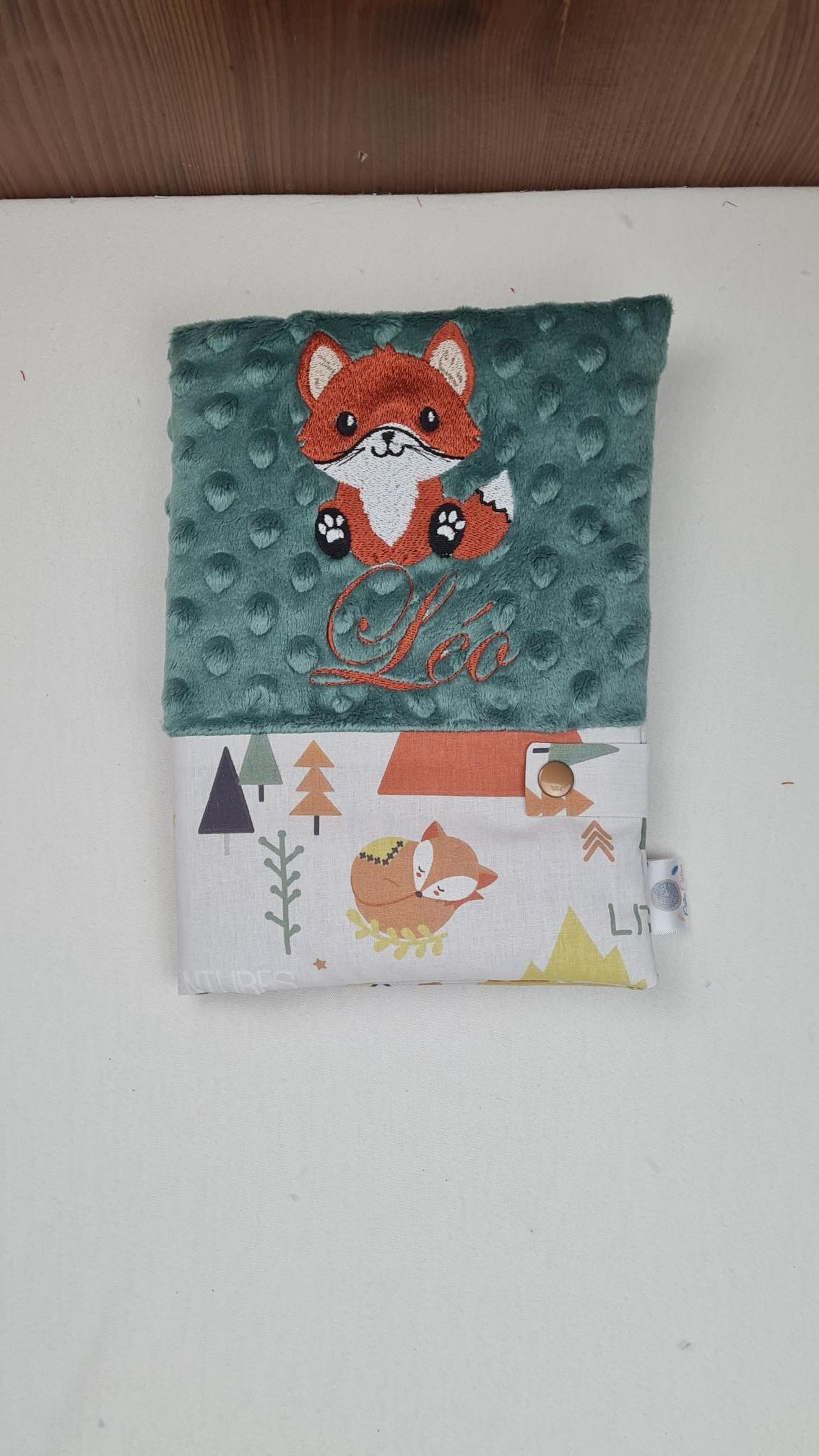 Créez Votre Protège Carnet de Santé 23x18cm | Coton et Minky - Calincaline.be