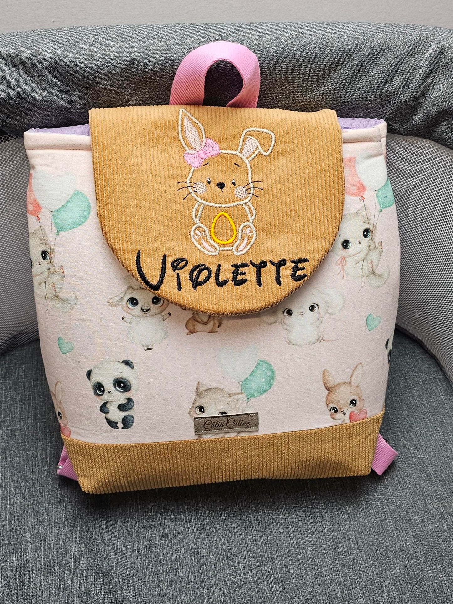 Sac à dos bébé -Vuli- personnalisé Fille 0-3 ans