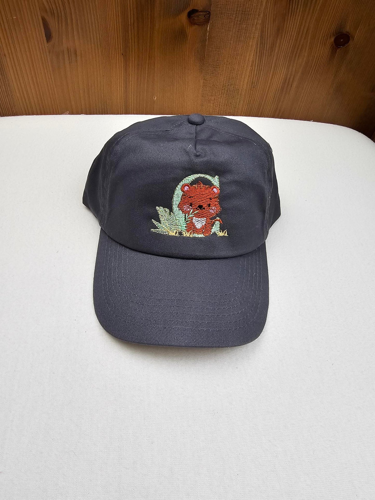 Casquette Enfant Personnalisée | Gris | Tour de tête 50cm à 62cm