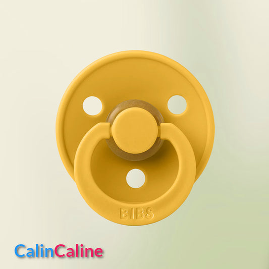 Sucette BIBS Colour | 0 - 6 mois | Couleur Miel