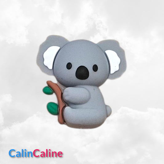 Attache Sucette A Perles En Silicone | Prénom Personnalisée | Koala Bambou