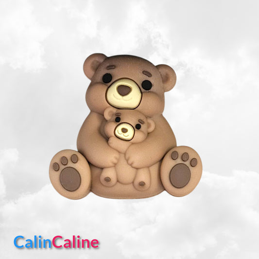 Attache Sucette A Perles En Silicone | Prénom Personnalisée | Maman Bébé Ourson