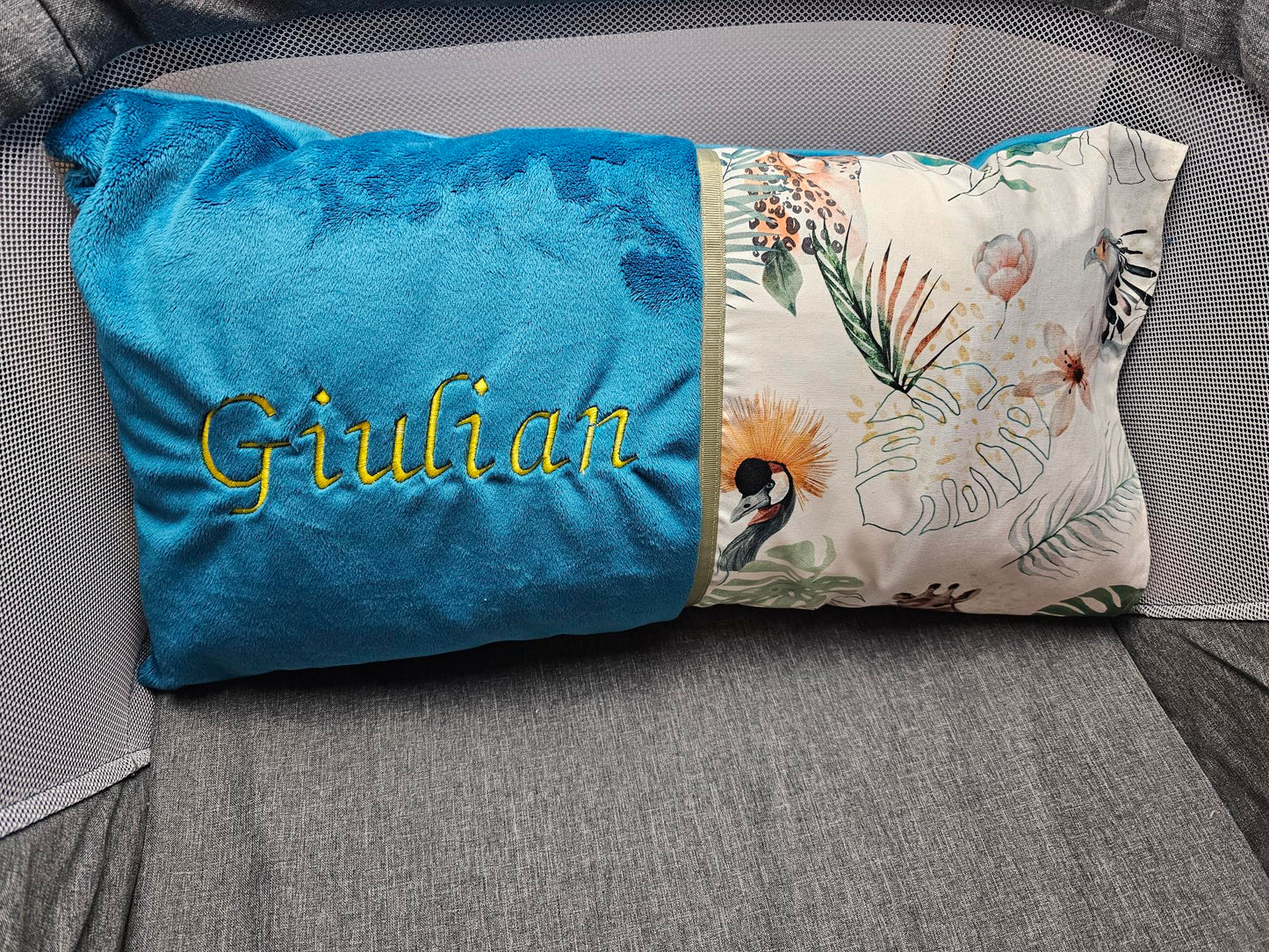 Créez Votre Coussin décoratif pour chambre d'enfant | Lisse | 50cm x 30cm