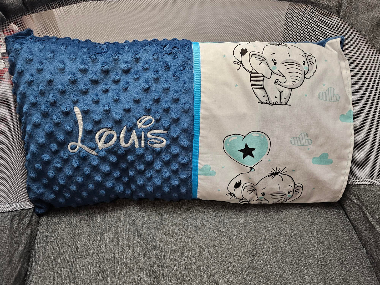 Coussin décoratif personnalisé pour chambre d'enfant - Calincaline.be