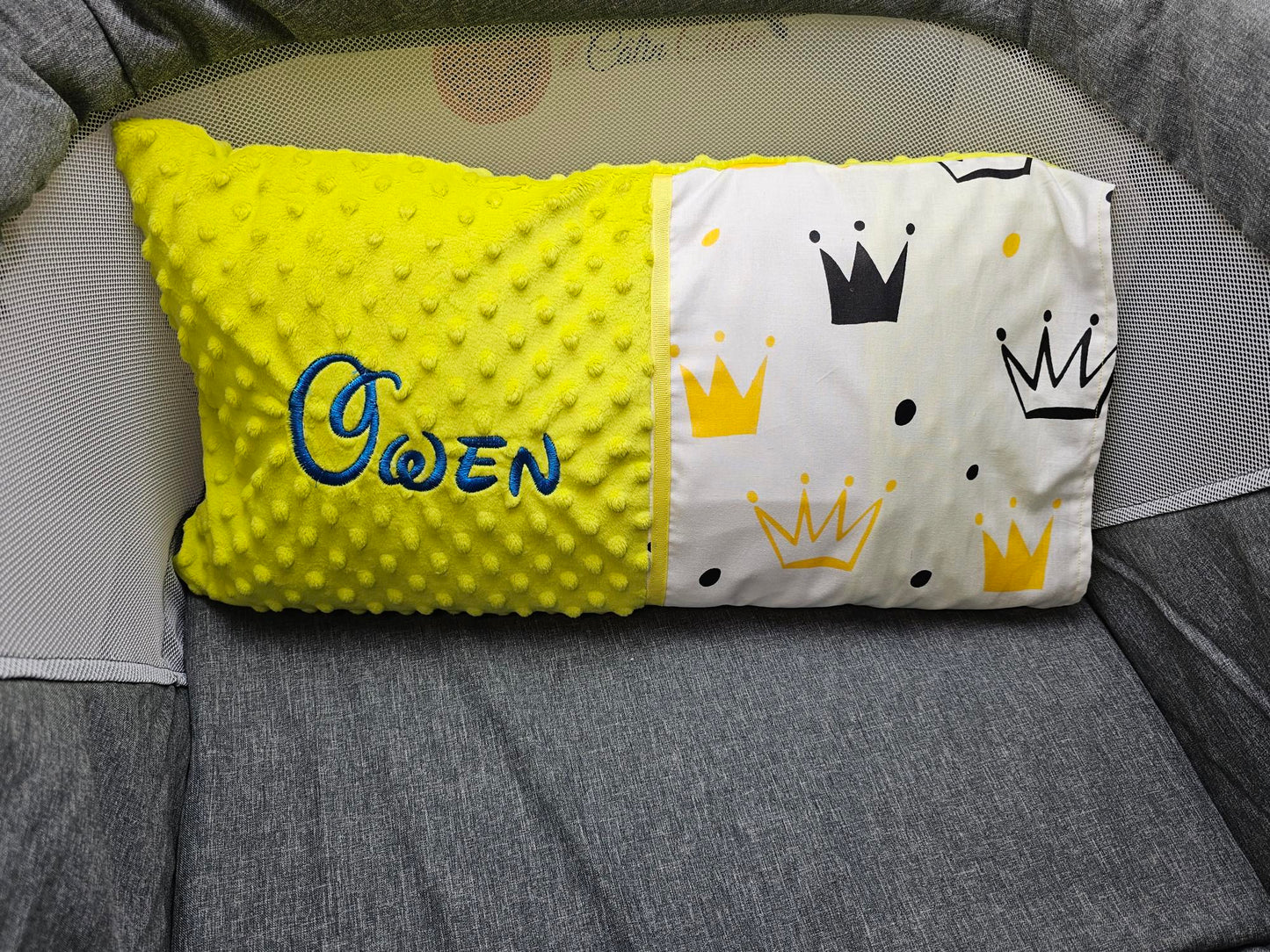 Coussin décoratif personnalisé pour chambre d'enfant - Calincaline.be
