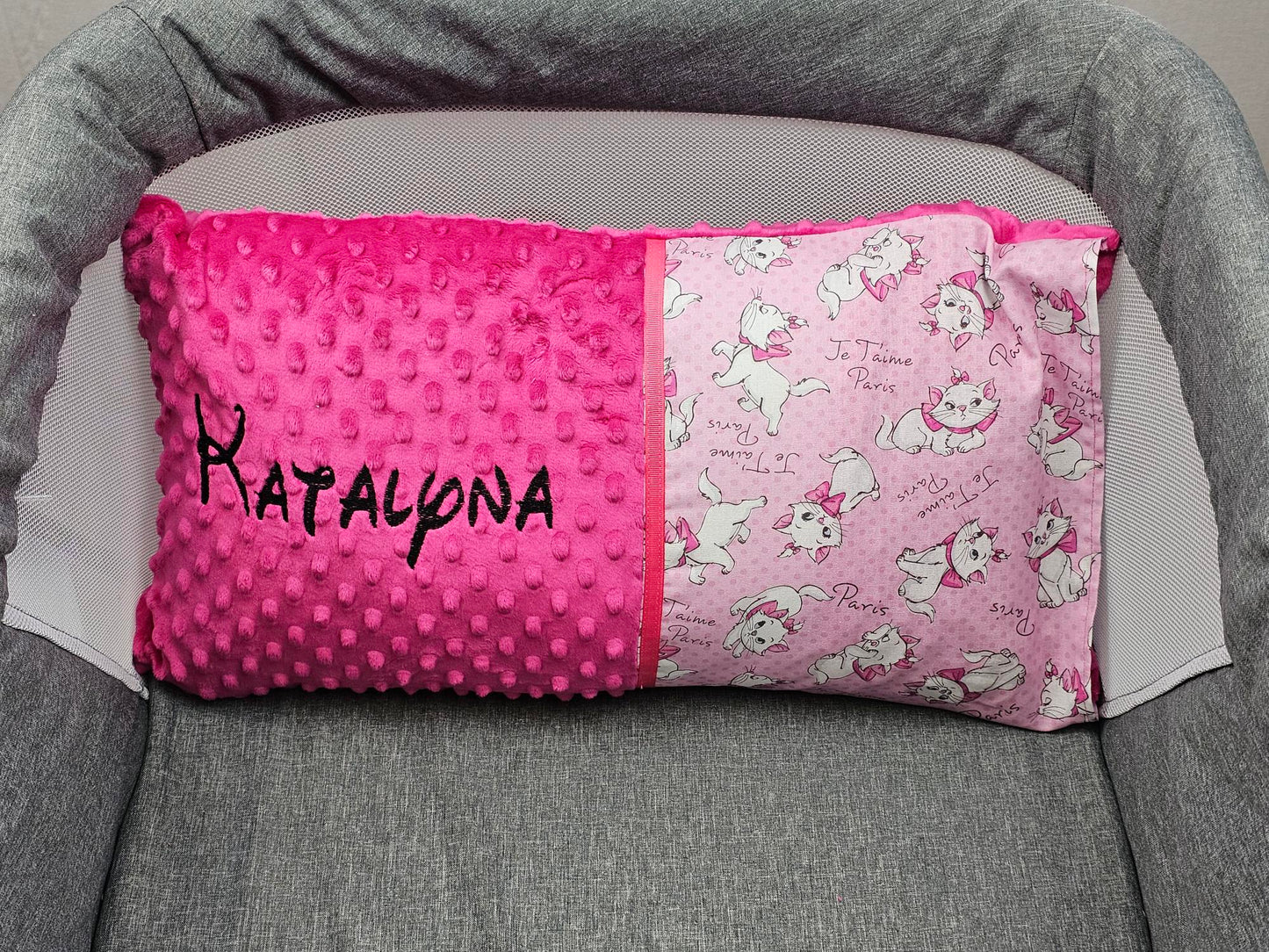 Créez Votre Coussin décoratif pour chambre d'enfant | Pois | 50cm x 30cm - Calincaline.be