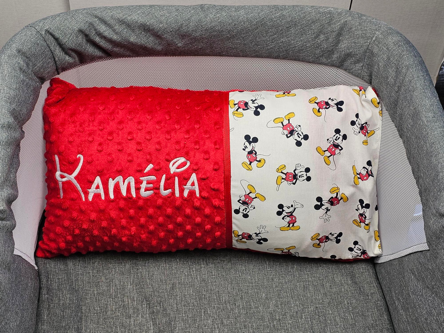 Créez Votre Coussin décoratif pour chambre d'enfant | Pois | 50cm x 30cm - Calincaline.be