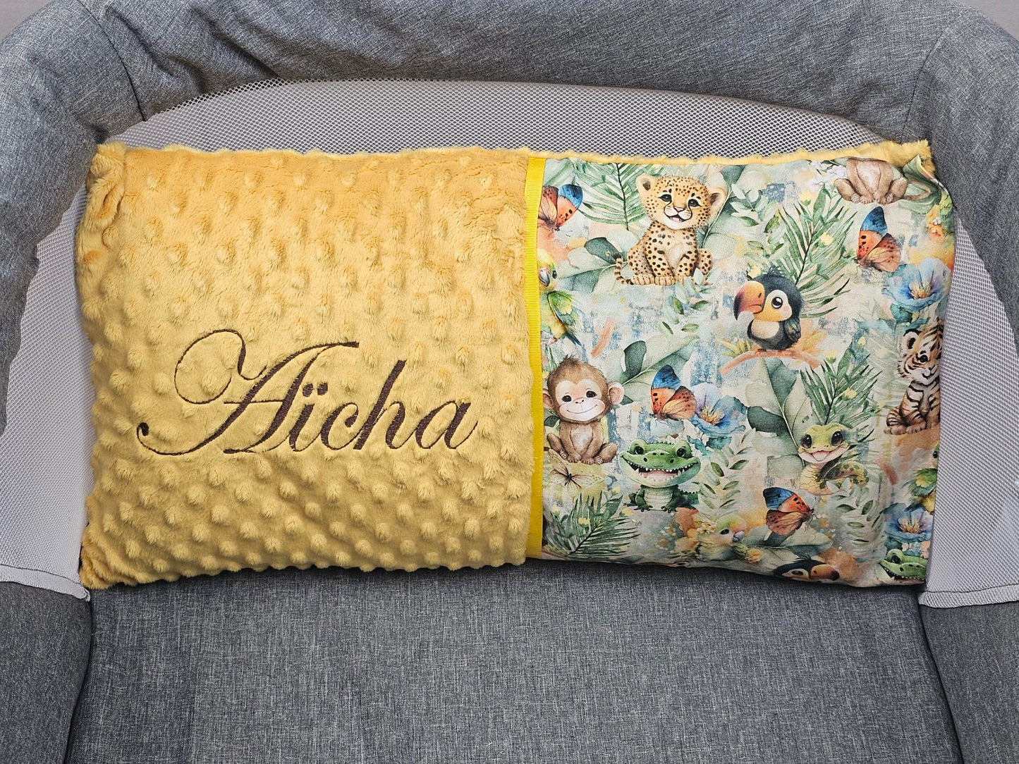 Créez Votre Coussin décoratif pour chambre d'enfant | Pois | 50cm x 30cm - Calincaline.be