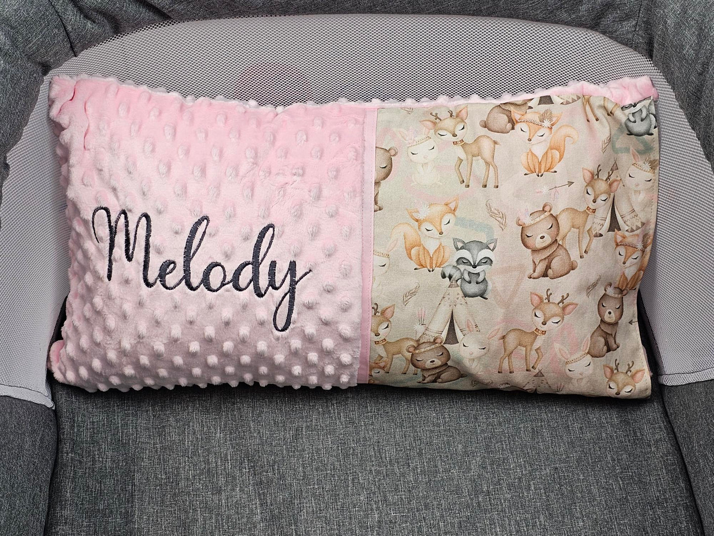 Créez Votre Coussin décoratif pour chambre d'enfant | Pois | 50cm x 30cm - Calincaline.be