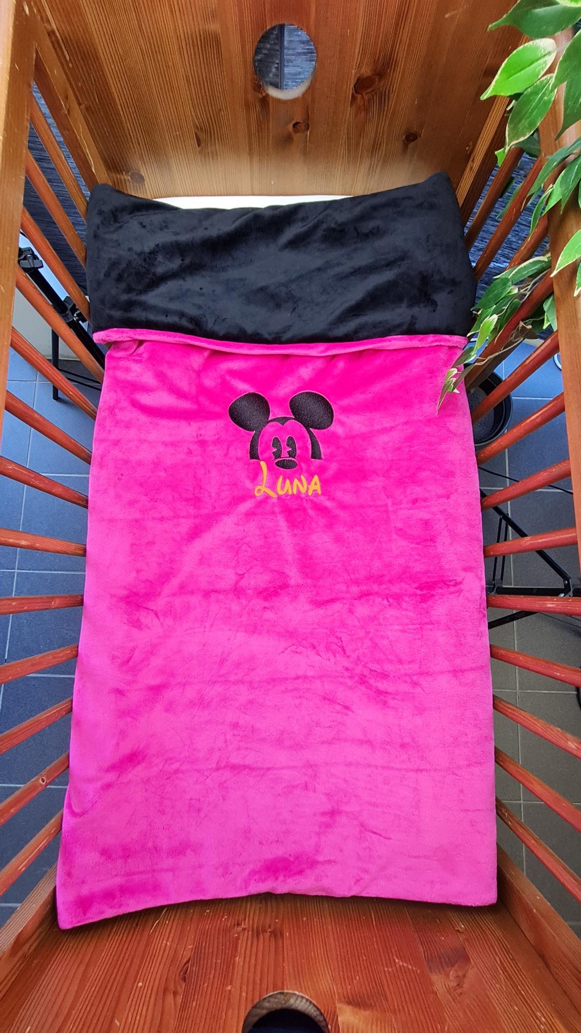 Créez Votre Couverture Personnalisée 90cm x 140cm | Double Minky | Fille
