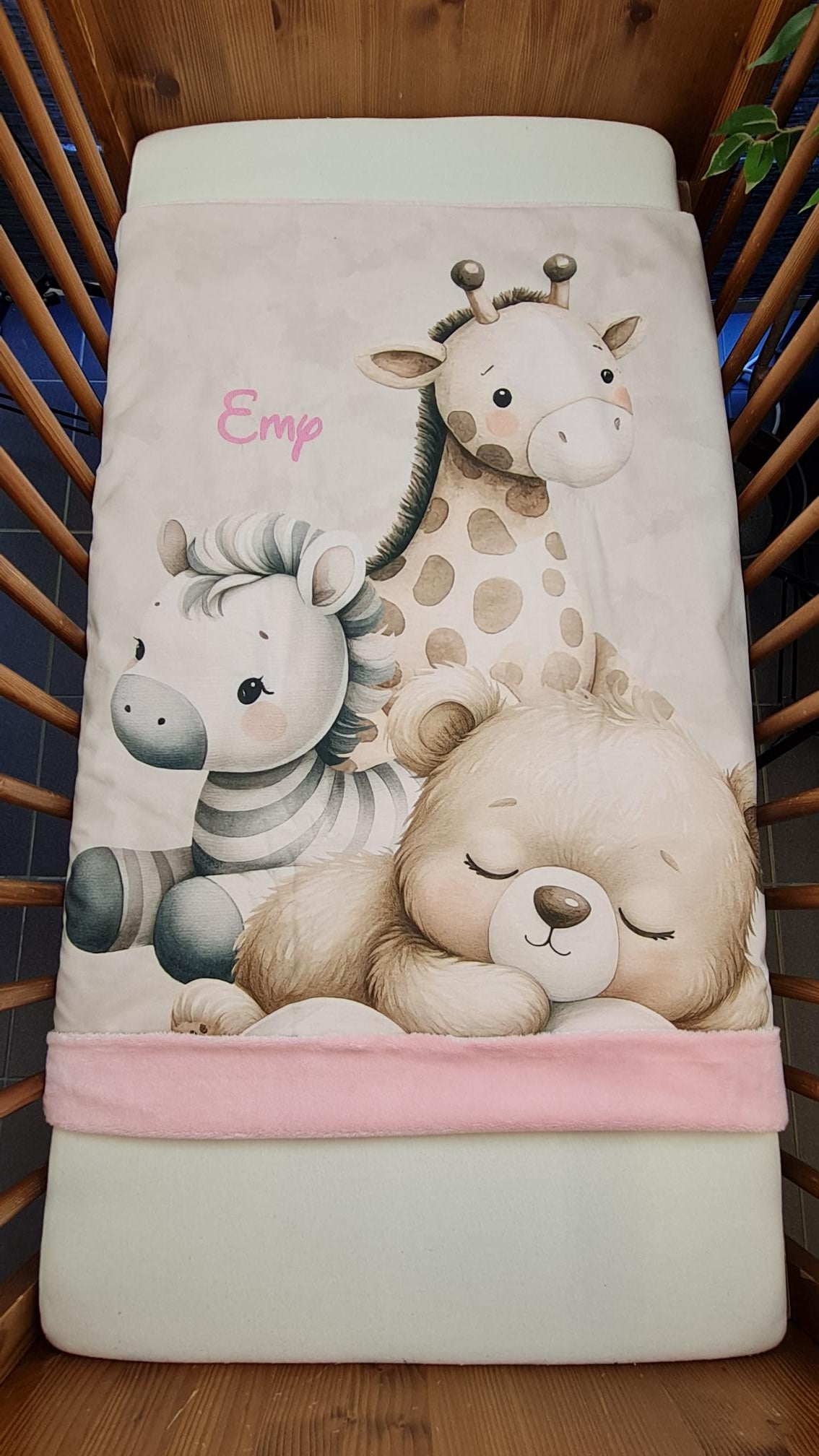Couverture Plaid Bébé | Baby Dream | 70cm x 95cm | A Personnaliser