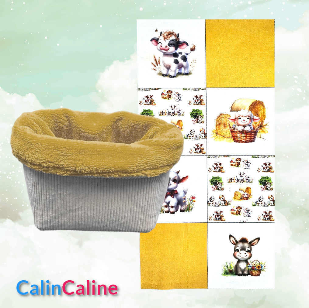 Créez Votre Panier à Lingettes Lavables Pour Bébé | Ferme Vachette