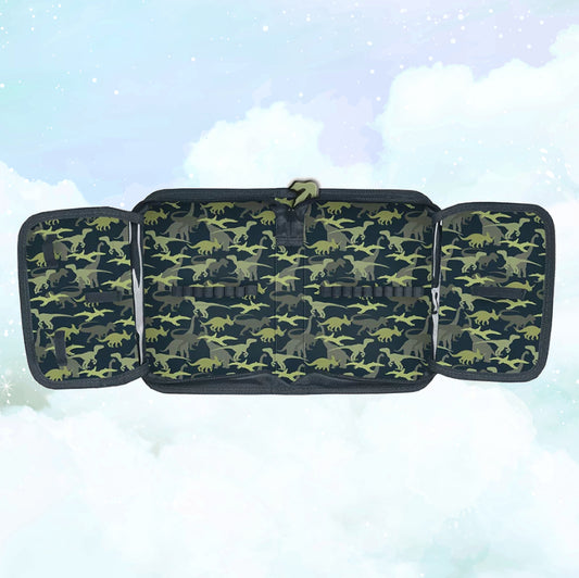 Plumier enfant 19cm | Dinosaurs Worlds | Sans ustensiles