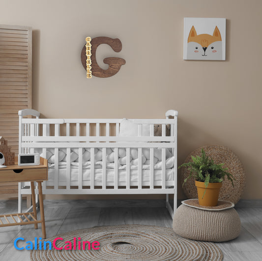 Lettre en Bois 25cm avec Prénom | Couleur au Choix | A Personnaliser