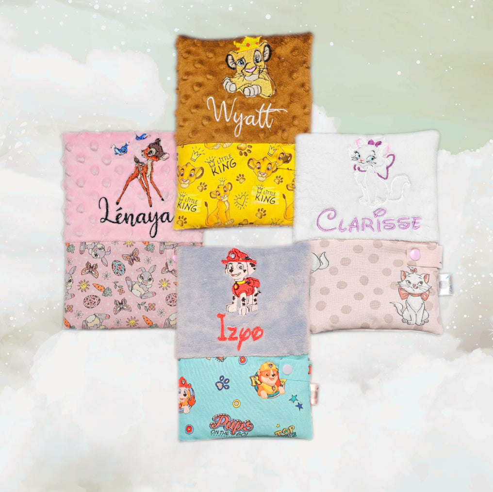Créez Votre Protège Carnet a Thème 23x18cm | Coton et Minky