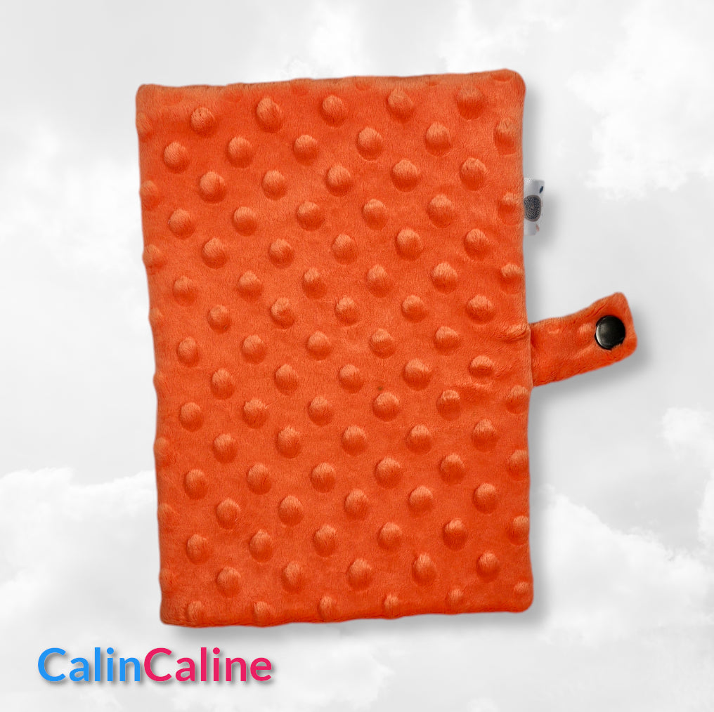 Créez Votre Protège Carnet -Minky- 23x18cm | Premium