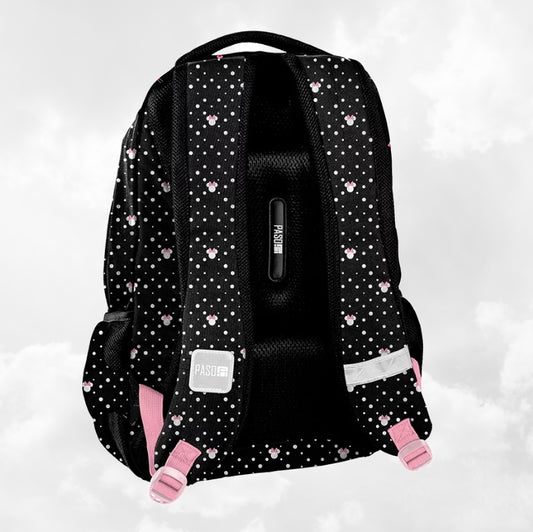 Sac à Dos Enfant Premium 39cm | Minnie Rainbow | 3 Compartiments