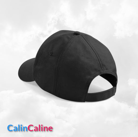 Casquette Enfant Personnalisée | Noir | Tour de tête 50cm à 62cm