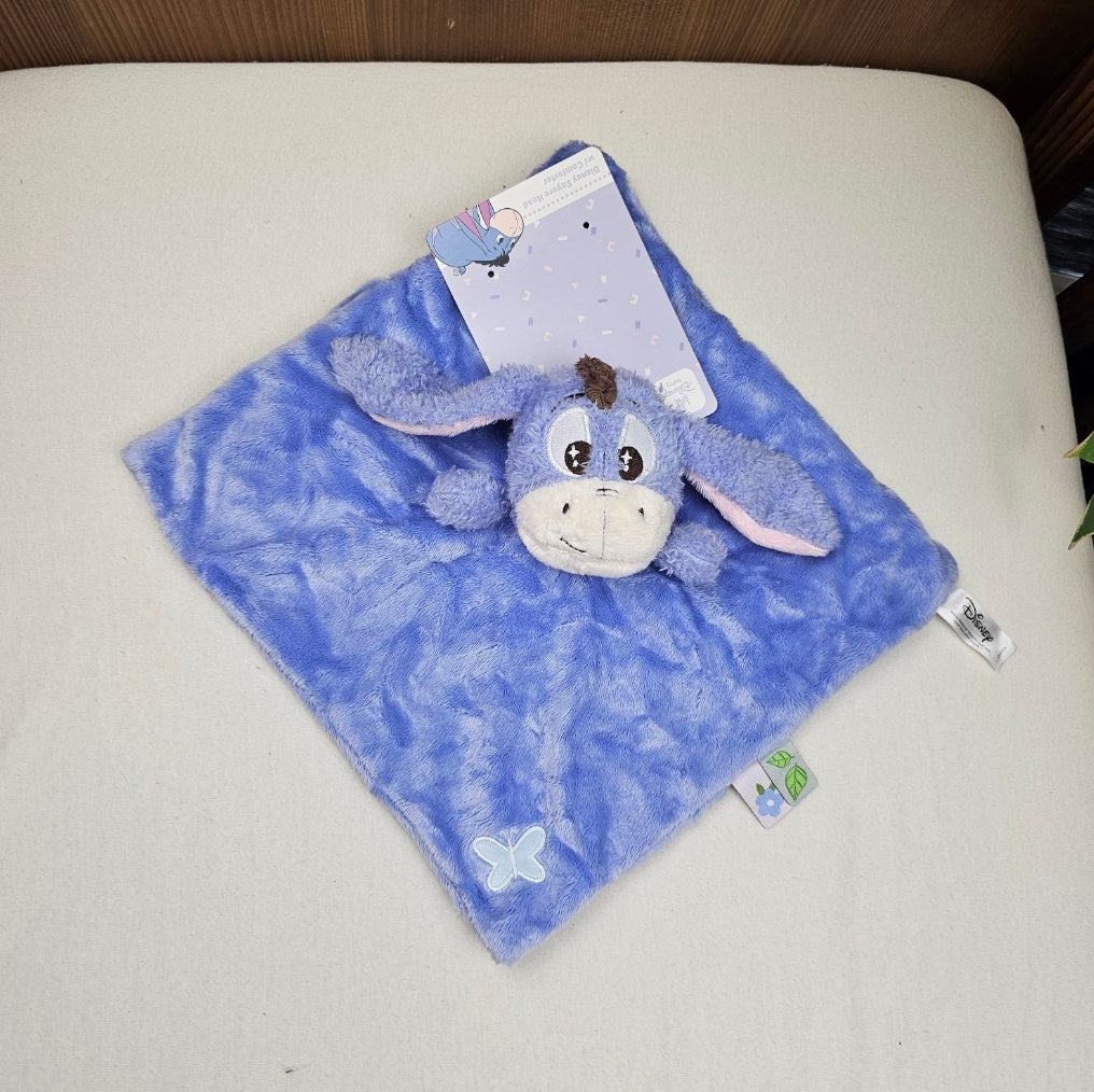 Doudou Plat Disney Bourriquet Violet 28cm | A personnaliser