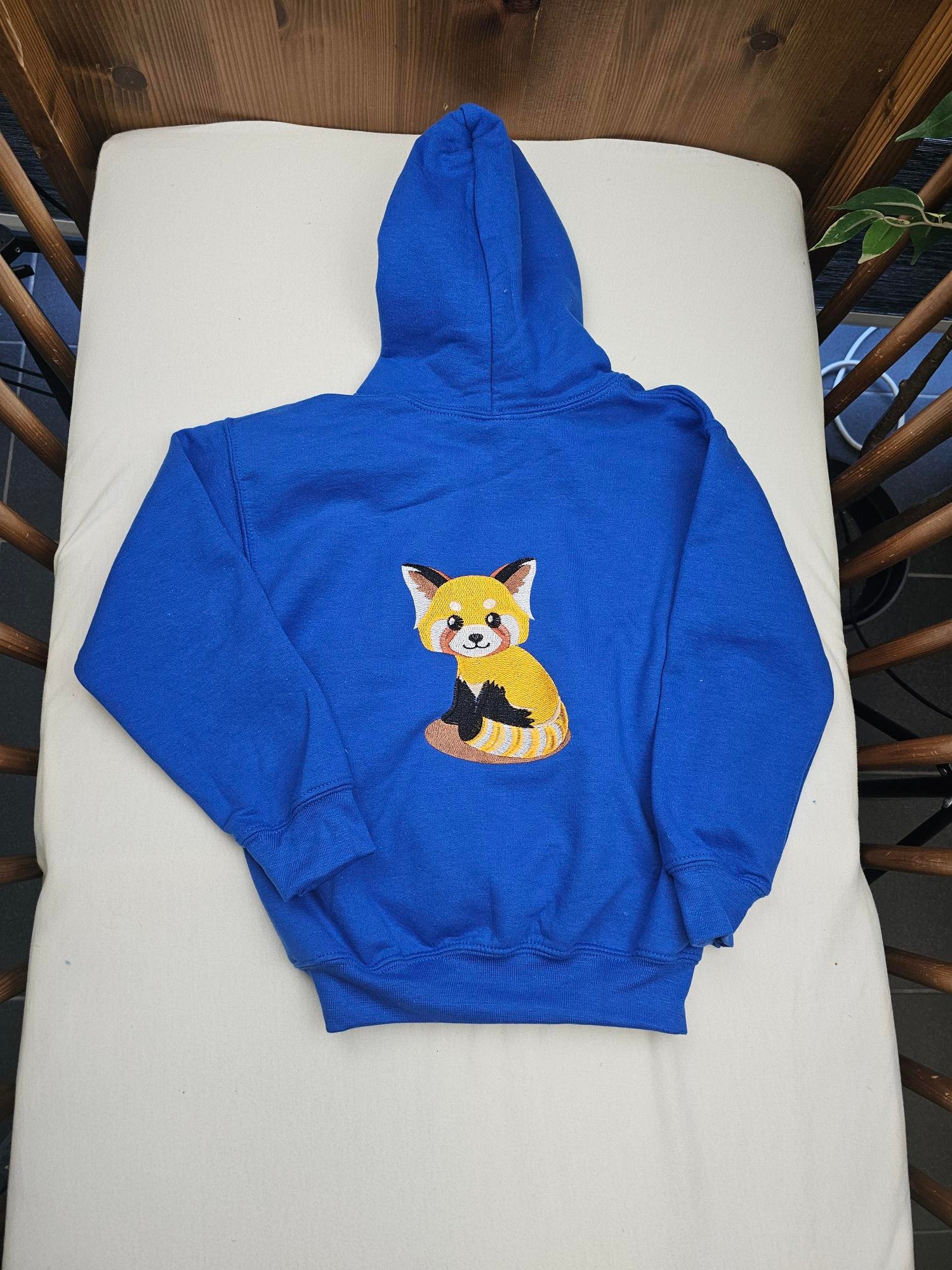 Hoodies Enfant Bleu Royal A Capuche | 3-4 ans XS | Broderie Personnalisée