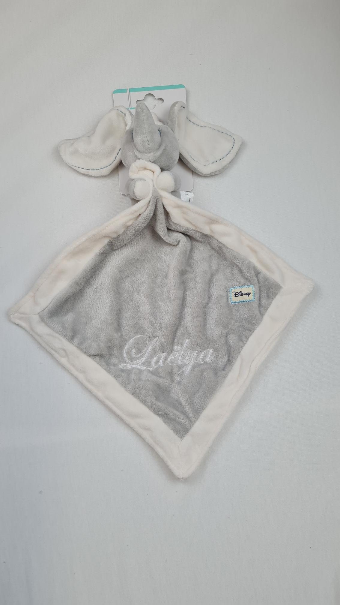 Doudou Mouchoir Disney Dumbo Personnalisé 27cm - Calincaline.be