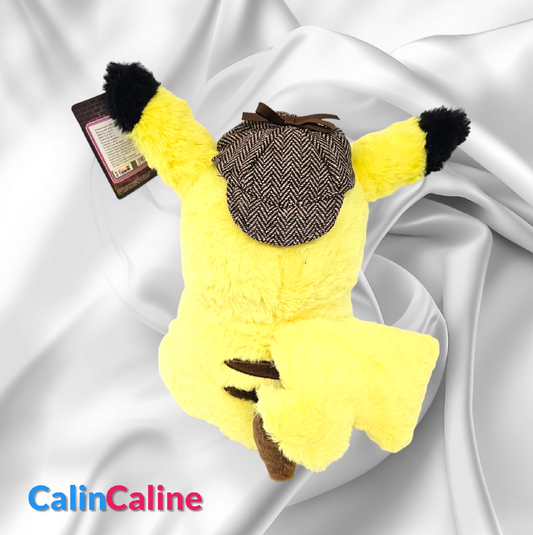 Peluche Pokémon Pikachu Détective 25cm | 3 ans et +