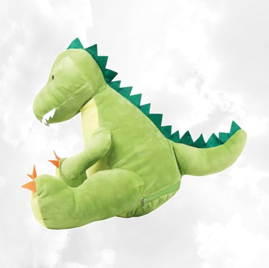 Peluche Mumbles Zippies Brodée | Dino Vert | A personnaliser