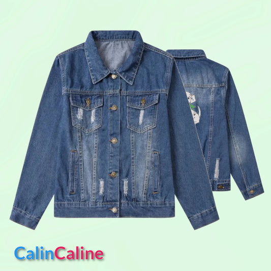 Veste en Jeans Enfant Bleu Foncé | 3-4 ans