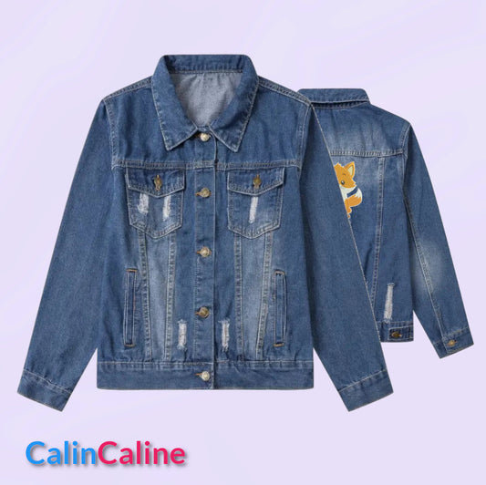 Veste en Jeans Enfant Bleu Foncé | 5-6 ans