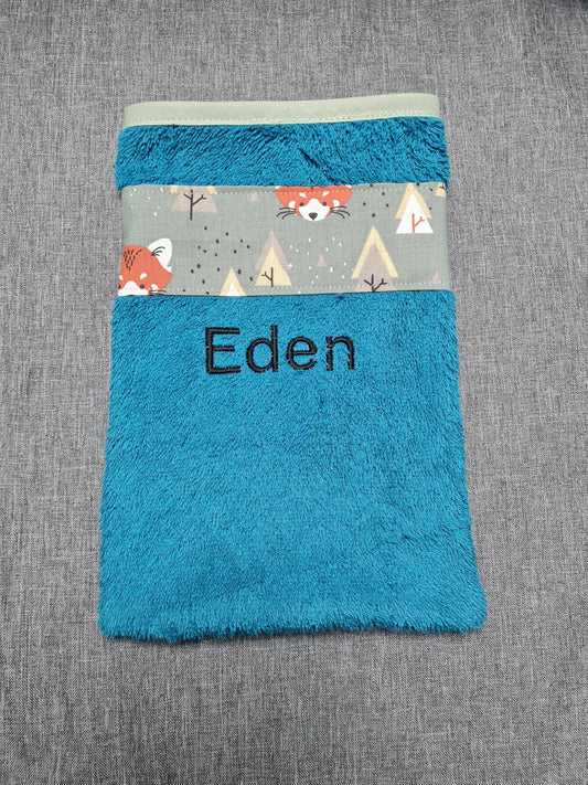 Gant de toilette bébé personnalisé - Calincaline.be