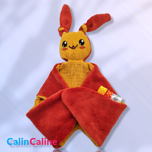 Créez Votre Doudou Lapin Câlin | Garçon | Avec prénom brodé