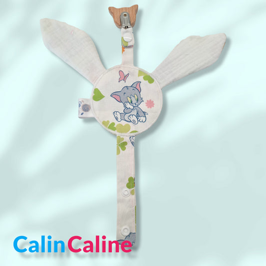 Attache tétine Tom & Jerry