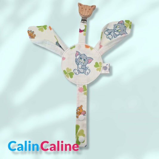 Attache tétine Tom & Jerry