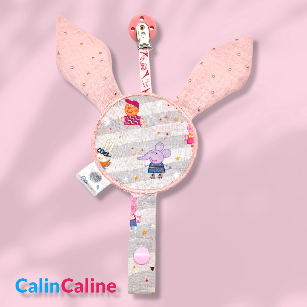 Attache tétine Peppa Pig