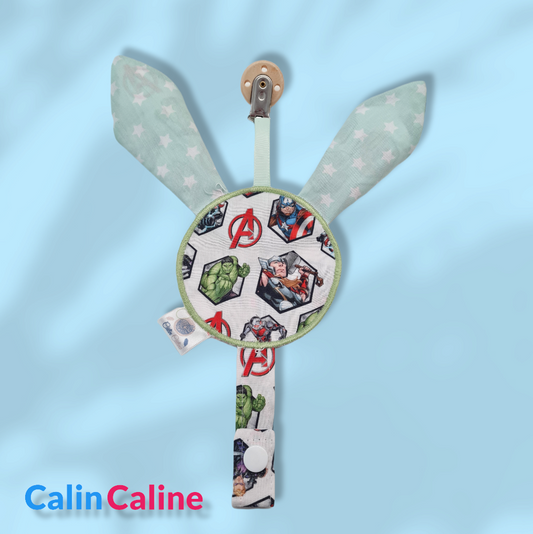 Attache tétine Avengers