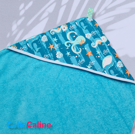 Créez Votre Cape de Bain Eponge Personnalisée | Class Fille | 85cm x 85cm