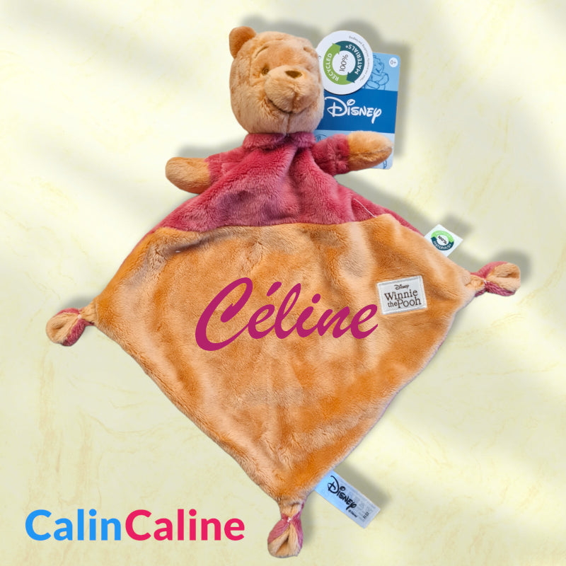 Doudou Winnie L'Ourson Personnalisé
