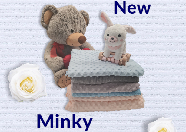 Nieuwe Minky-stoffen beschikbaar