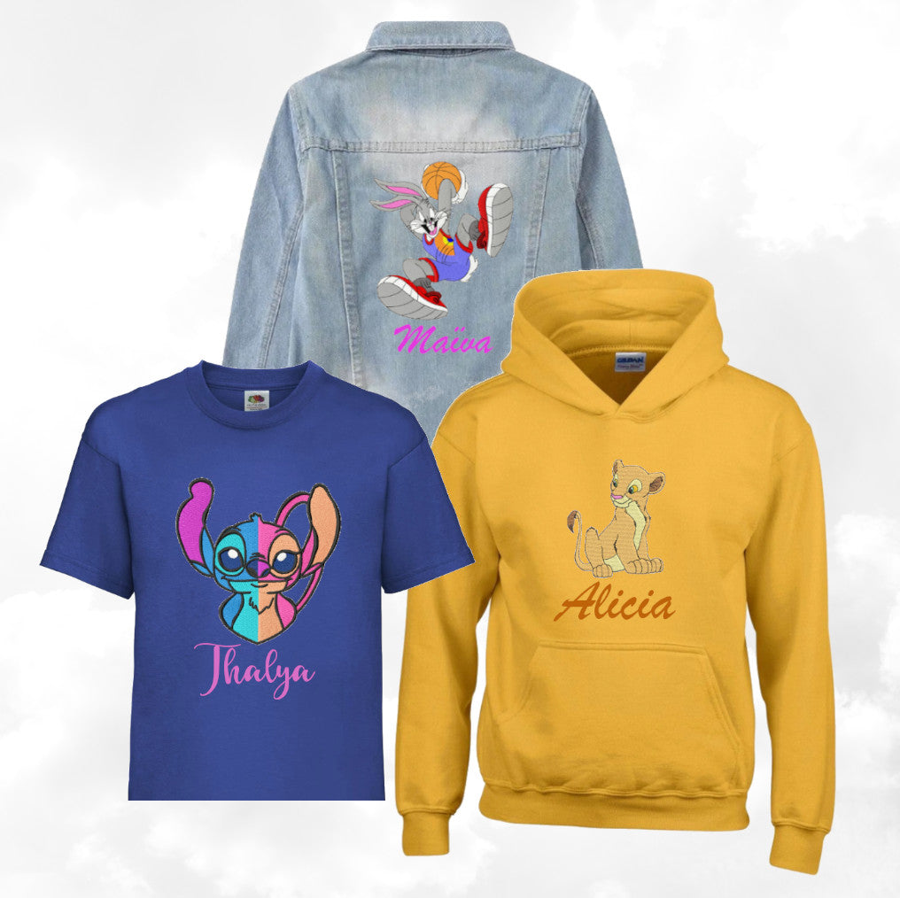 Vêtements Prénom Brodé