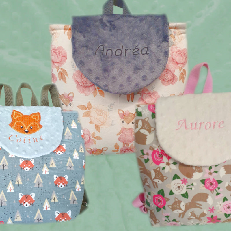 Personalized baby backpack