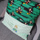 Personalized boy reading cushion with first name | Cushion included | 45cm x 45cm