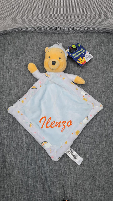 Doudou Disney Bébé Winnie Phosphorescent Personnalisé