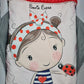 Couverture Plaid Bébé Fille Coccinelle | 70cm x 95cm | Minky au choix