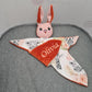 Créez Votre Doudou Lapin Câlin | Fille | Avec prénom brodé - Calincaline.be