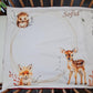 Couverture Etape Foret Enchantée | A personnaliser | 95cm x 75cm - Calincaline.be